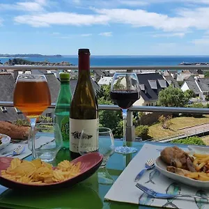 Bretagne Vue Exceptionnelle Sur Les Hauts D'erquy Au Calme ! Et Au Pied Du Gr34 Erquy